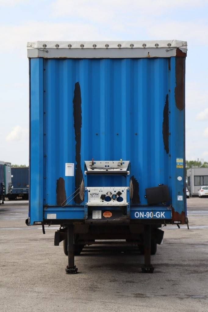 Krone SD sliding tarpaulin trailer