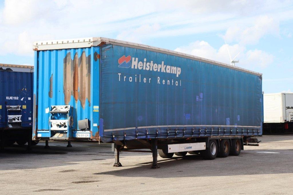 Schuifzeiloplegger Krone SD 39000kg 2014