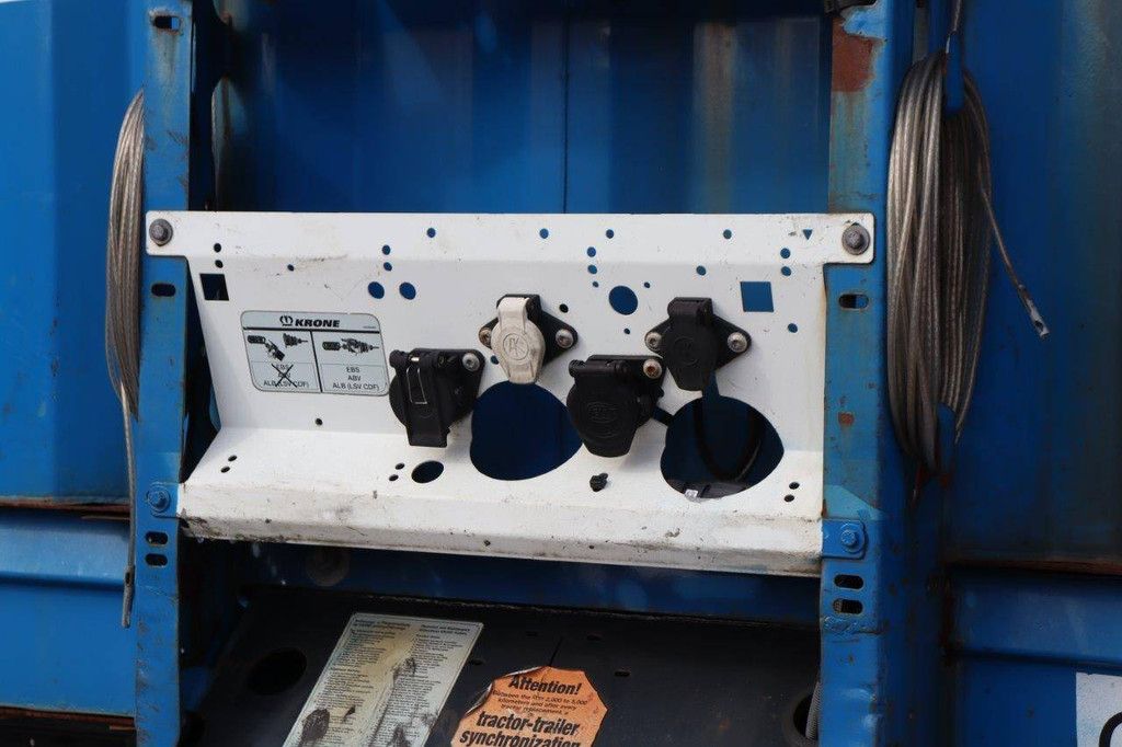 Schuifzeiloplegger Krone SD 39000kg 2014