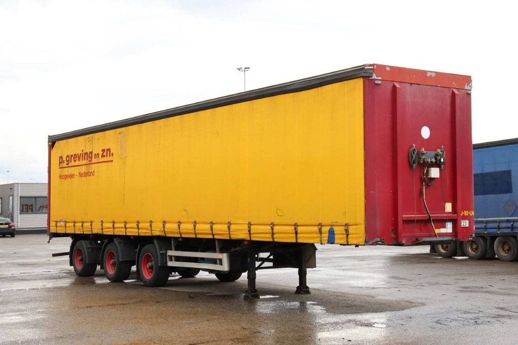 Pacton TRD345 Curtainsider-Anhänger, Baujahr 2006