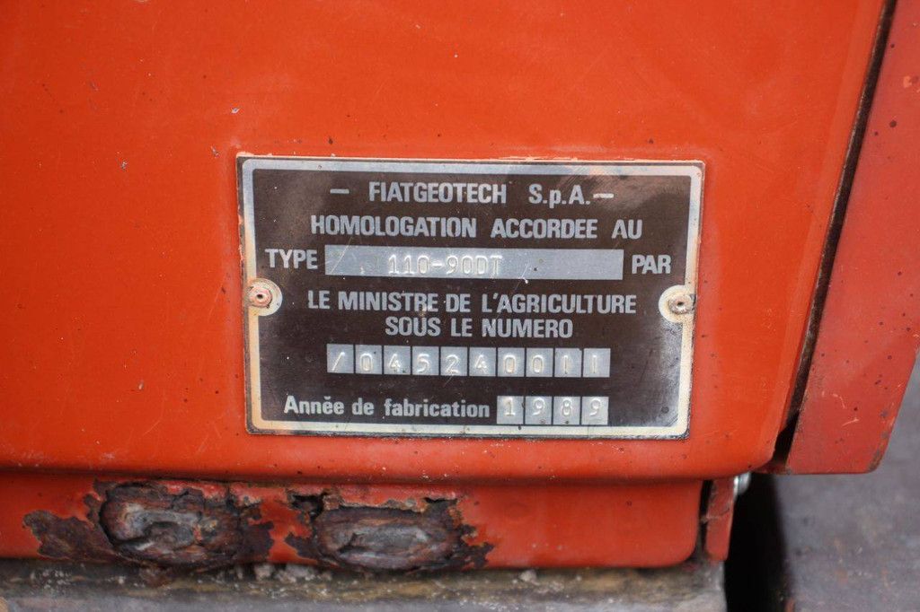 Tractor Fiatagri 110-90 DT Diesel 110pk 1990