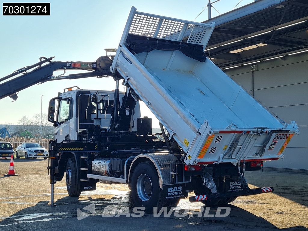 Iveco X-Way 400 4X2 New! HIAB X-Hiduo 138B S-3 Crane 5m3 Promat Tipper Automatic Euro 6