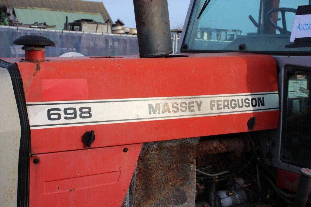 Tractor Massey Ferguson 698 Diesel 85hp 1984