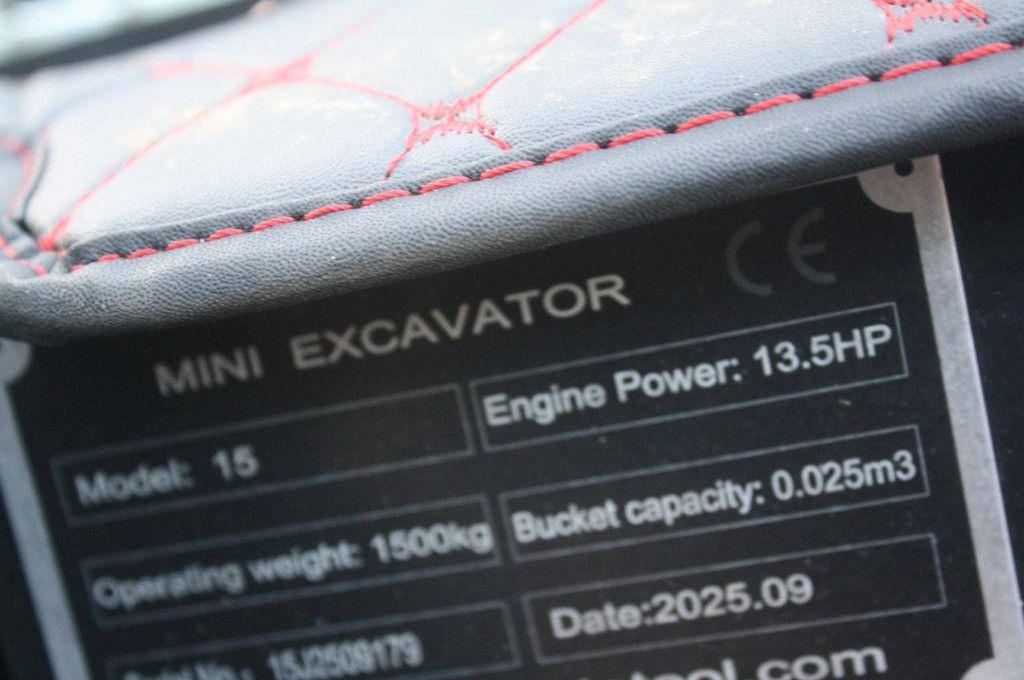 Mini excavator Captok 15 Petrol 2025