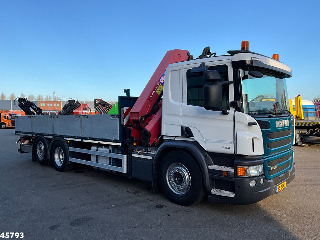 Scania P 320 Euro 6 HMF 26 Tonmeter laadkraan