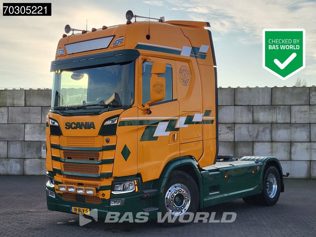Scania S S520 4X2 NL-Truck Full-Air Retarder 2xTanks Alcoa's Leder