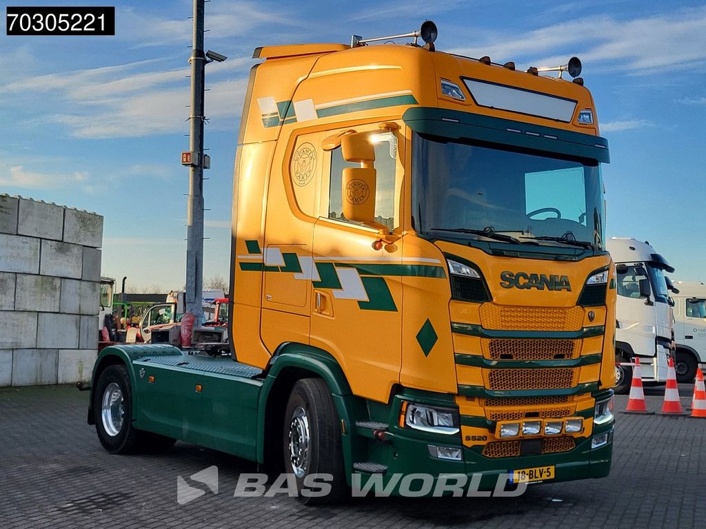 Scania S S520 4X2 NL-Truck Full-Air Retarder 2xTanks Alcoa's Leder