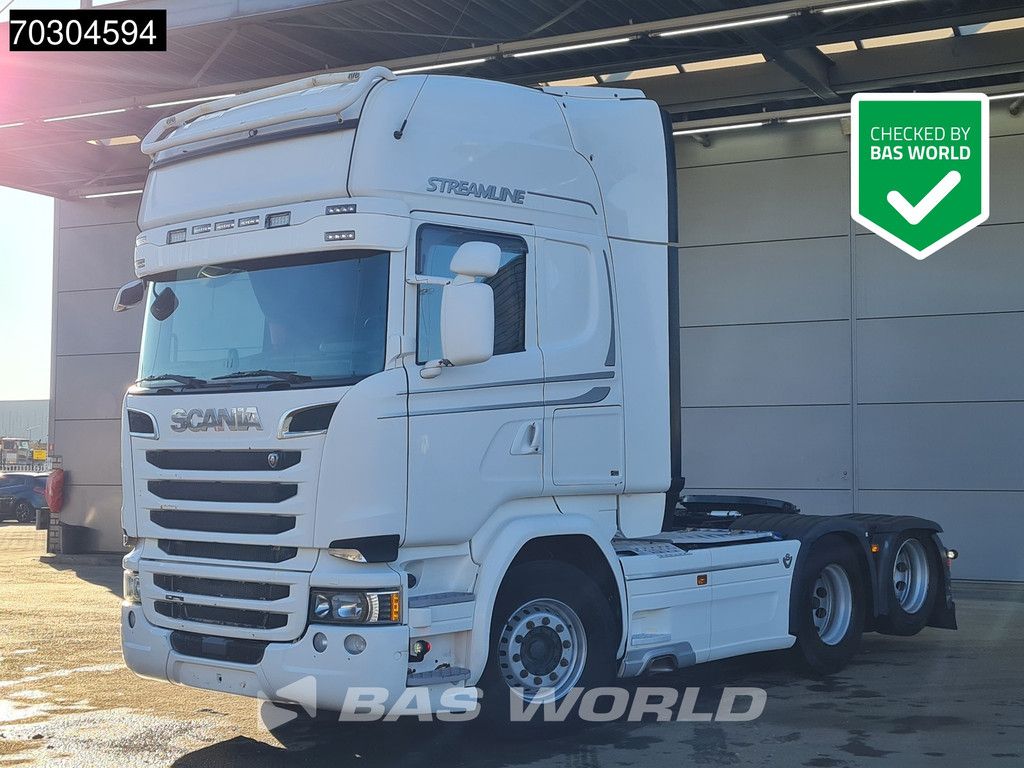 Scania R580 6X2 WB310! Full-Air Retarder 2xTanks Liftachse Leder