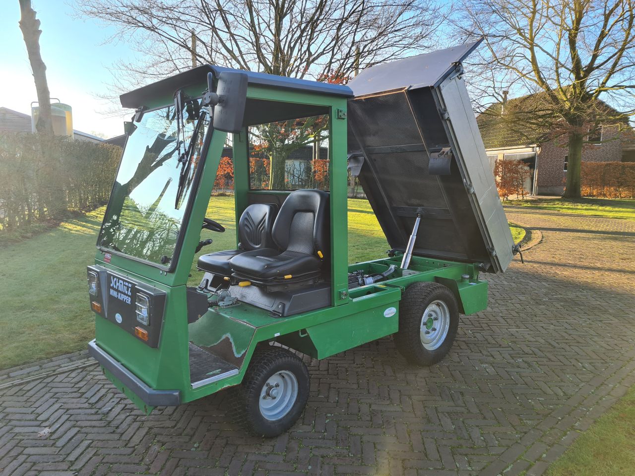 Schmitz mini kipper kieper kiepwagen golfkar Gator 2013