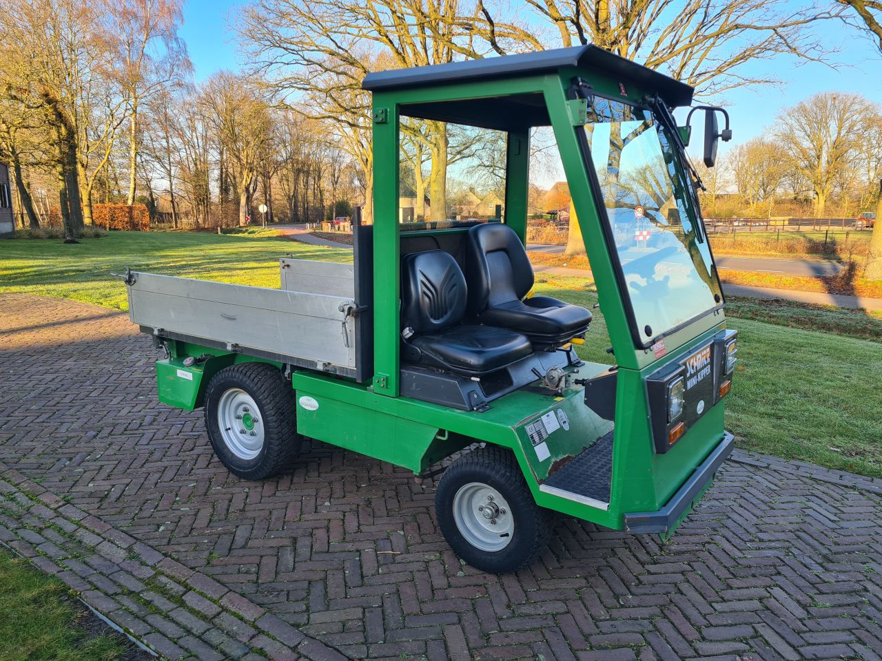 Schmitz mini kipper kieper kiepwagen golfkar Gator 2013