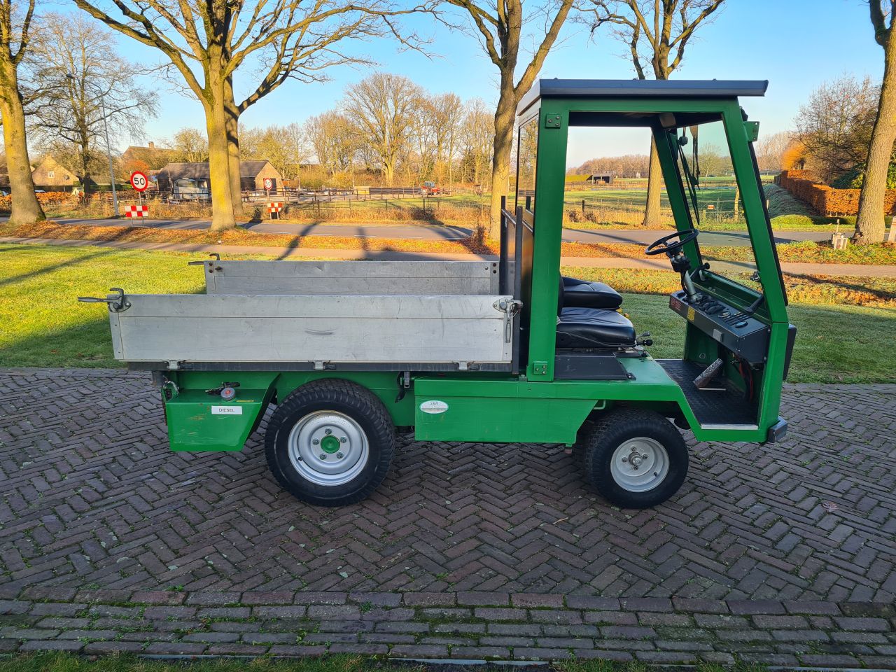 Schmitz mini kipper kieper kiepwagen golfkar Gator 2013