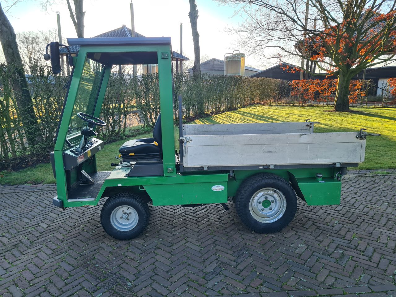 Schmitz mini kipper kieper kiepwagen golfkar Gator 2013