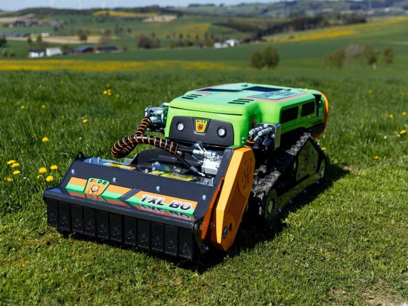 MDB LV250 PRO Kompakte Mähraupe Mulchraupe Funkraupe inkl. Schlege