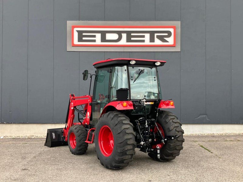 TYM T495 ST mit Kabine und Frontalder