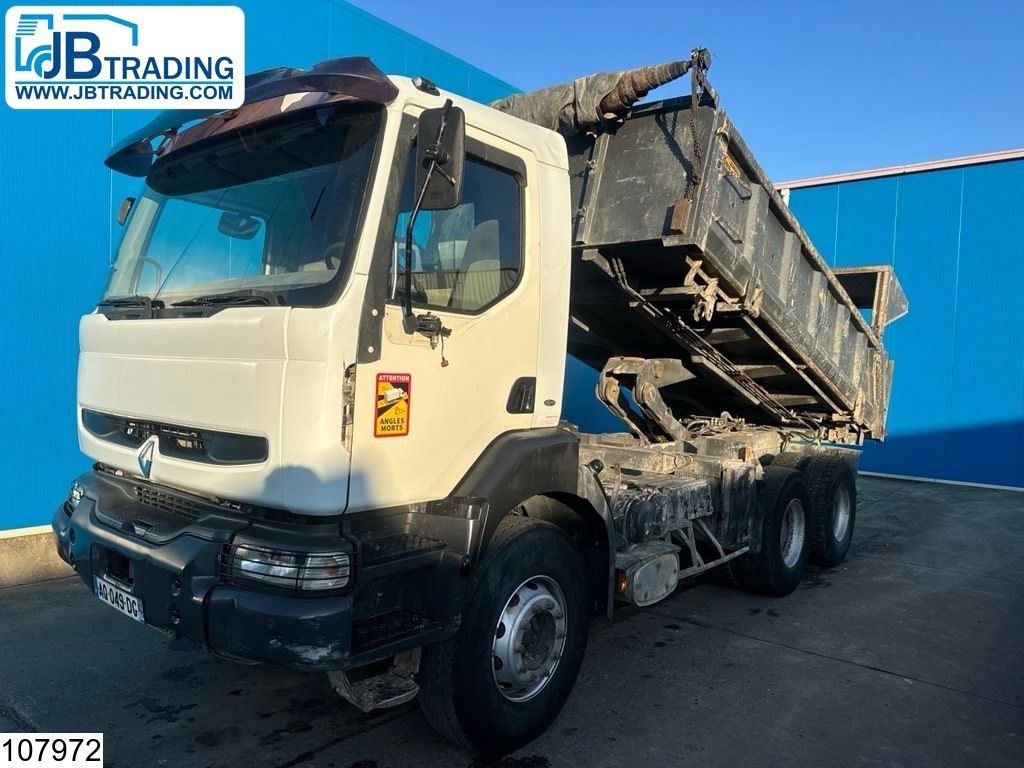 Renault Kerax 370 6x4, Manual transmission, Steel suspension