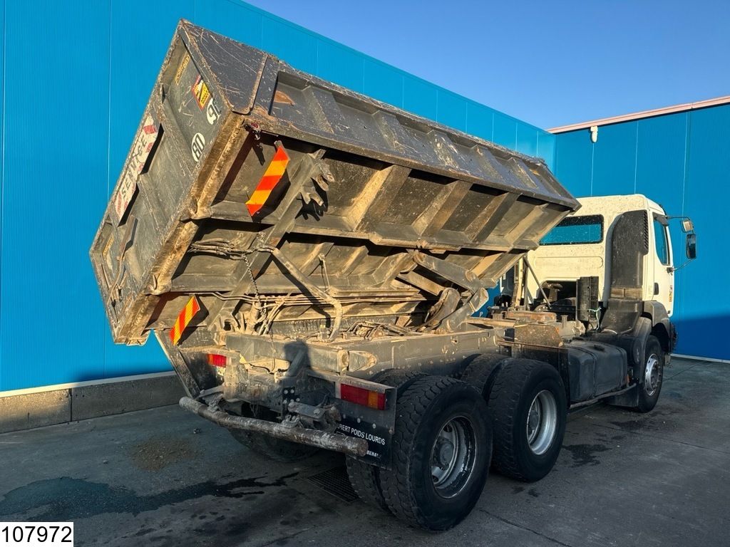 Renault Kerax 370 6x4, Manual transmission, Steel suspension