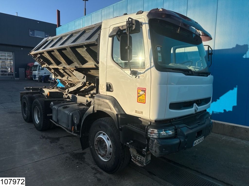 Renault Kerax 370 6x4, Manual transmission, Steel suspension