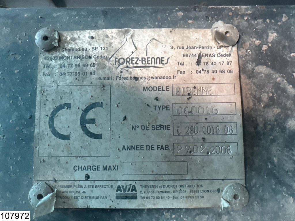 Renault Kerax 370 6x4, Manual transmission, Steel suspension