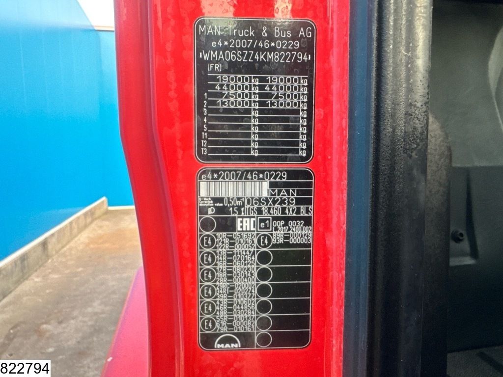 MAN TGS 18 460 EURO 6, Retarder, PTO, ACC
