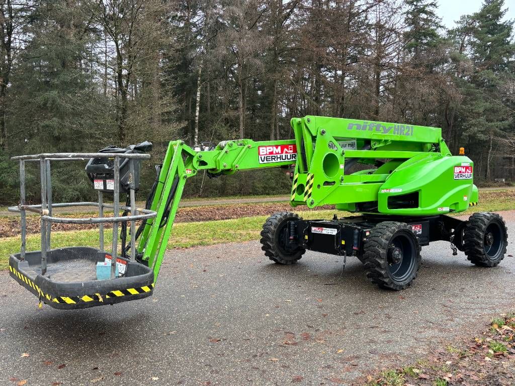 Niftylift HR 21 D 4x4 21m knikarmhoogwerker nifty diesel