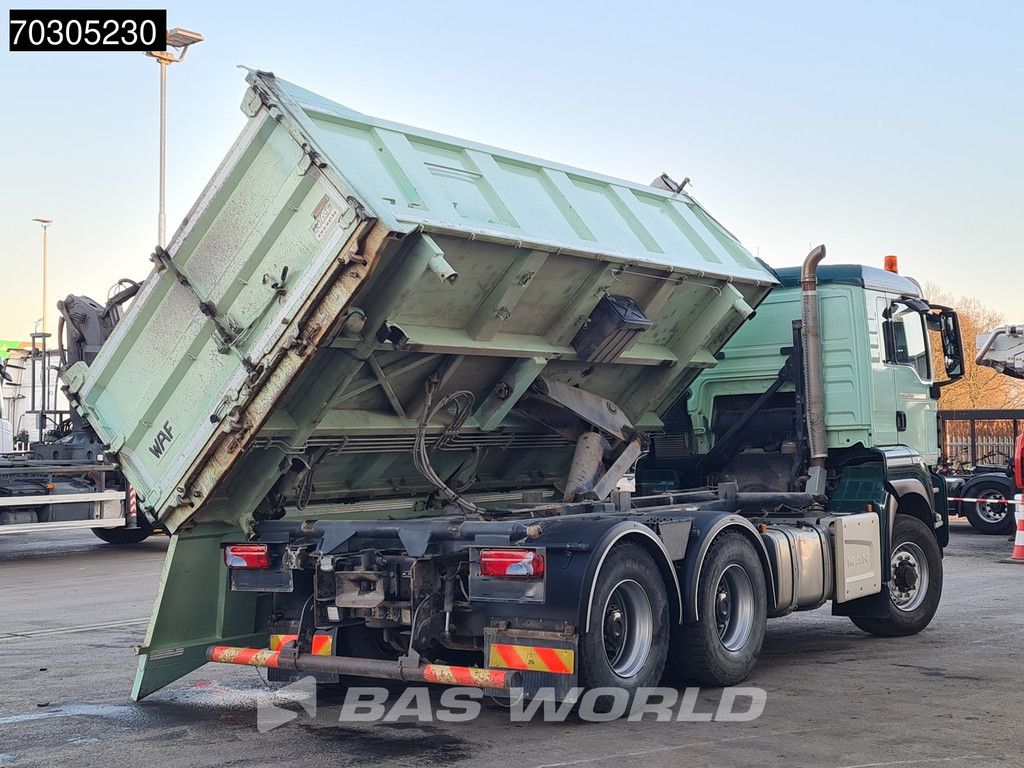 MAN TGS 26.480 6X6 13 m³ 2-way tipper Tarpaulin 6x6 Hydrodrive Big-Axle Euro 6