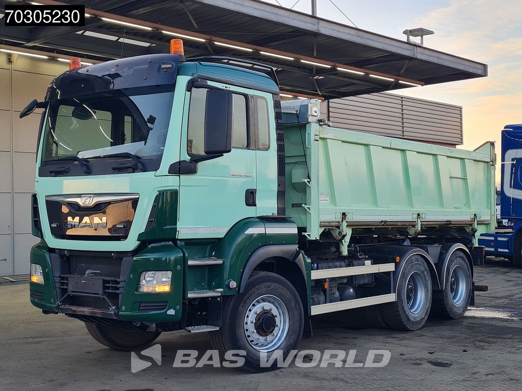 MAN TGS 26.480 6X6 13 m³ 2-way tipper Tarpaulin 6x6 Hydrodrive Big-Axle Euro 6