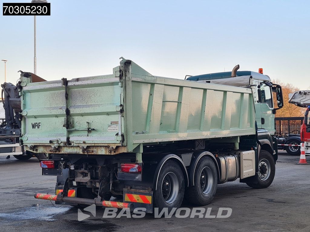 MAN TGS 26.480 6X6 13 m³ 2-way tipper Tarpaulin 6x6 Hydrodrive Big-Axle Euro 6