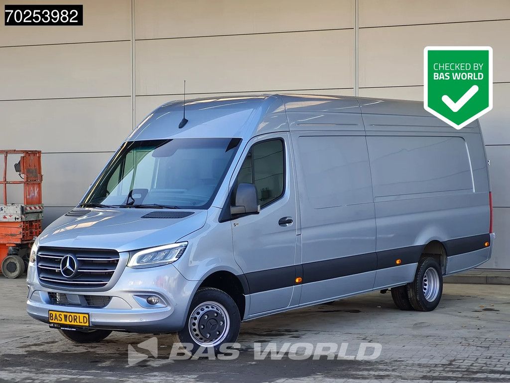 Mercedes Sprinter 519 CDI Automaat Dubbellucht L4H2 XXL 3500kg trekhaak ACC LED Camera Navi 16m3 A/C Towbar