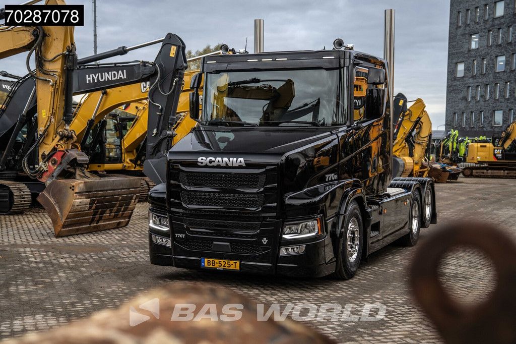 Scania R R770T 6X2 1 of 1! TUFT Torpedo Full-Air Retarder Liftachse Leder Alcoa's V8 Euro 6