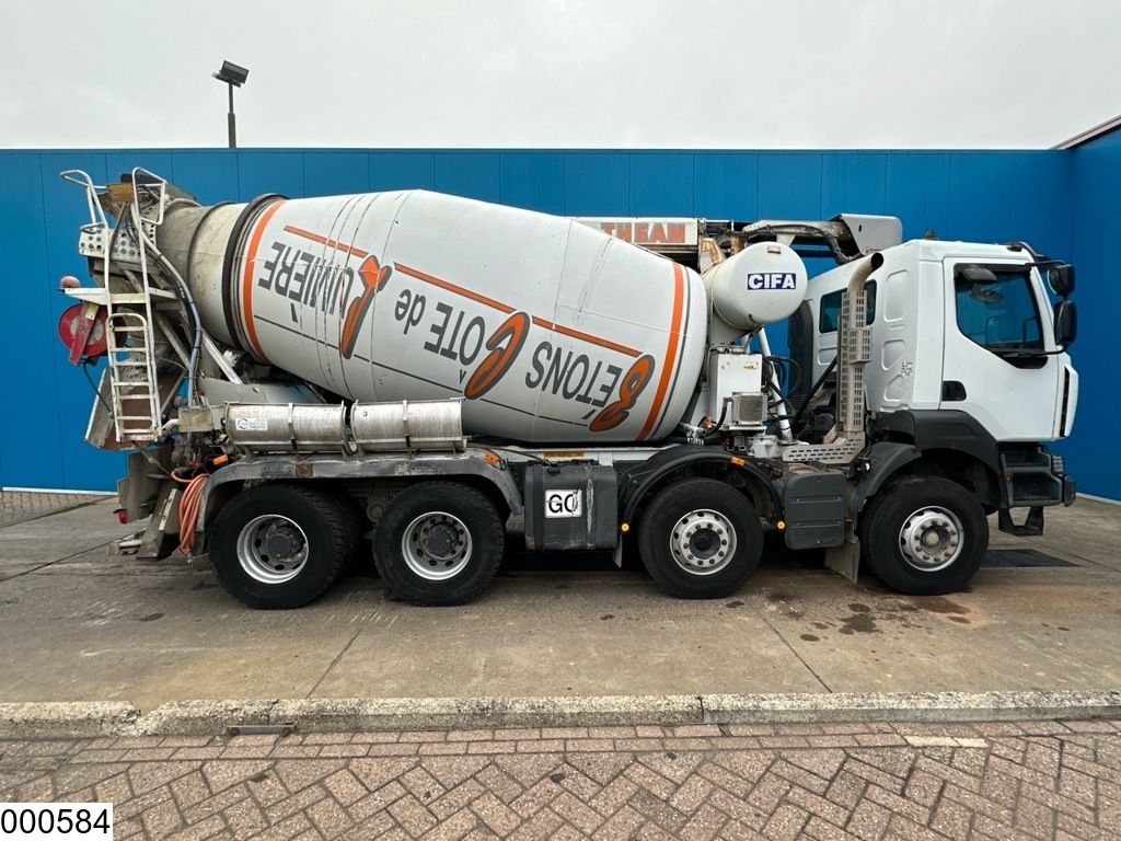 Renault Kerax 410 Dxi 8x4, EURO4, Cifa, 9m3, Remote