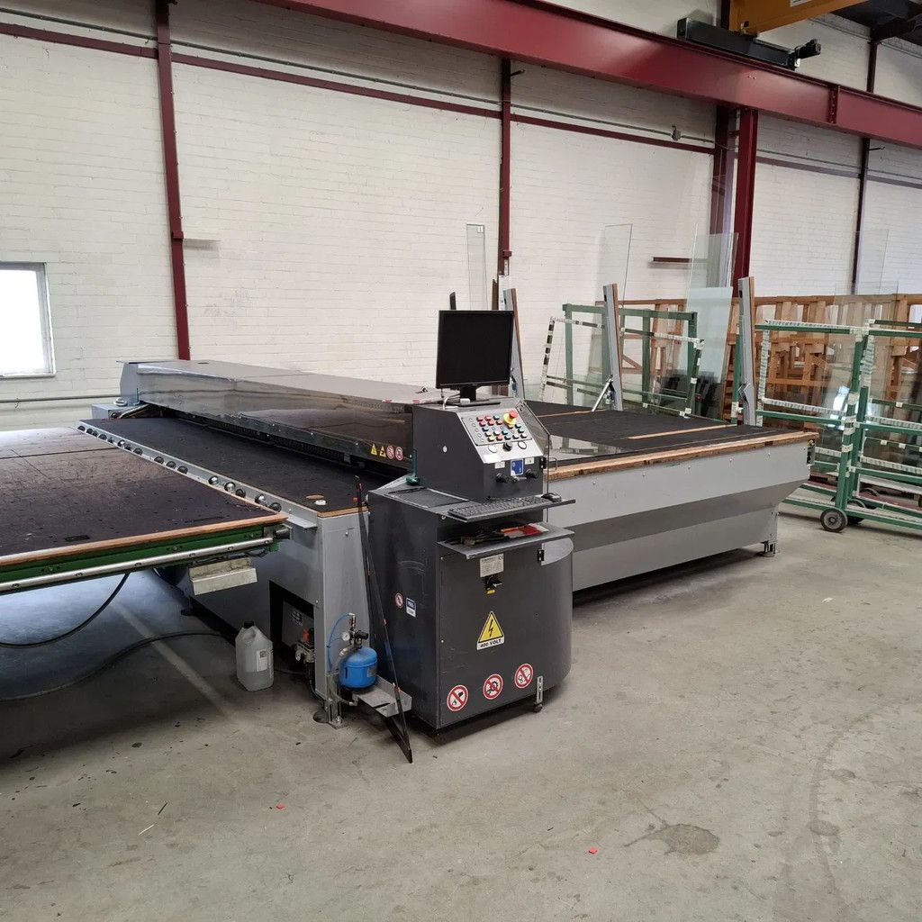 Snijmachine voor gelaad glas Bottero 515 LAME/37