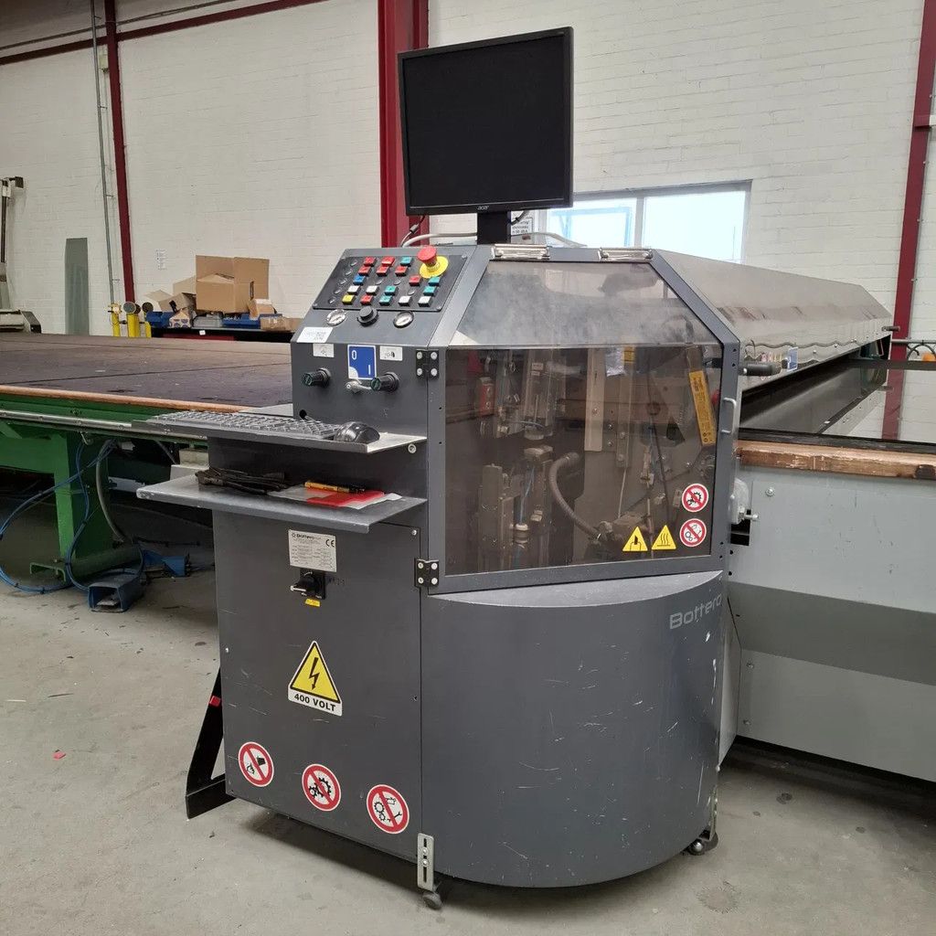 Snijmachine voor gelaad glas Bottero 515 LAME/37
