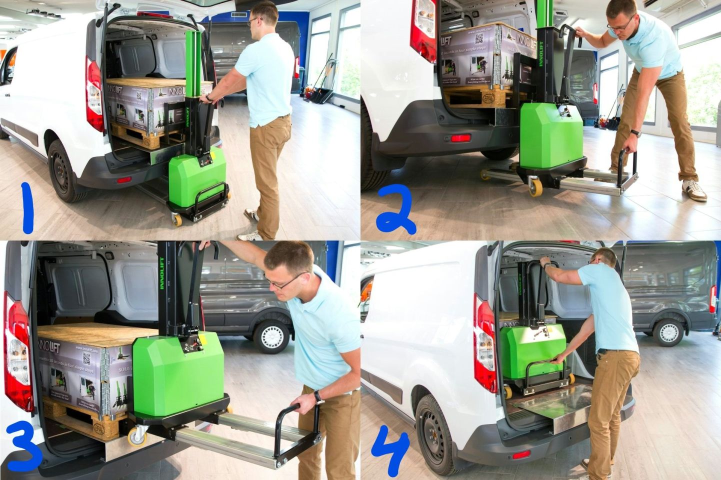 Innolift meeneem Stapelaar nieuwe accu (nieuw prijs €5000)