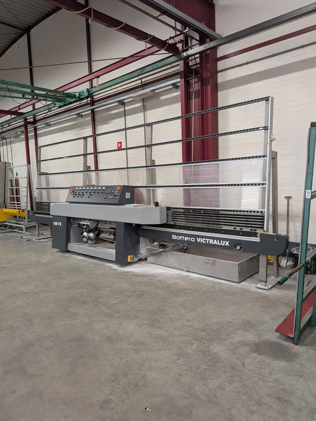 Glasrand bewerkingsmachine Bottero Victralux 108FX