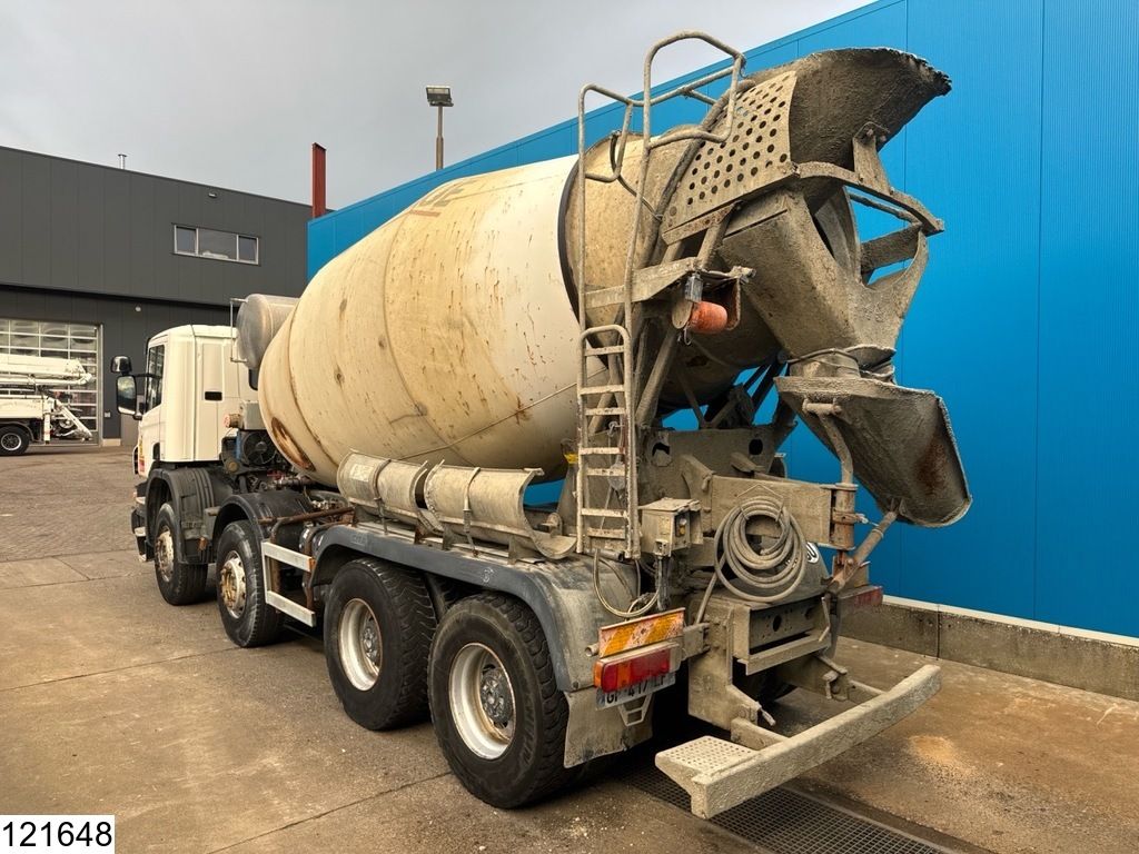 Scania P 380 8x4, EURO 4, CIFA, 9m3, Manual transmission