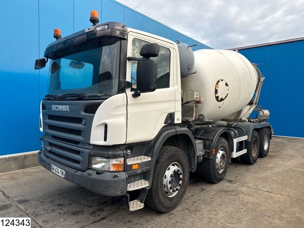 Scania P 380 5x Available, 8x4, EURO 4, CIFA, 9m3