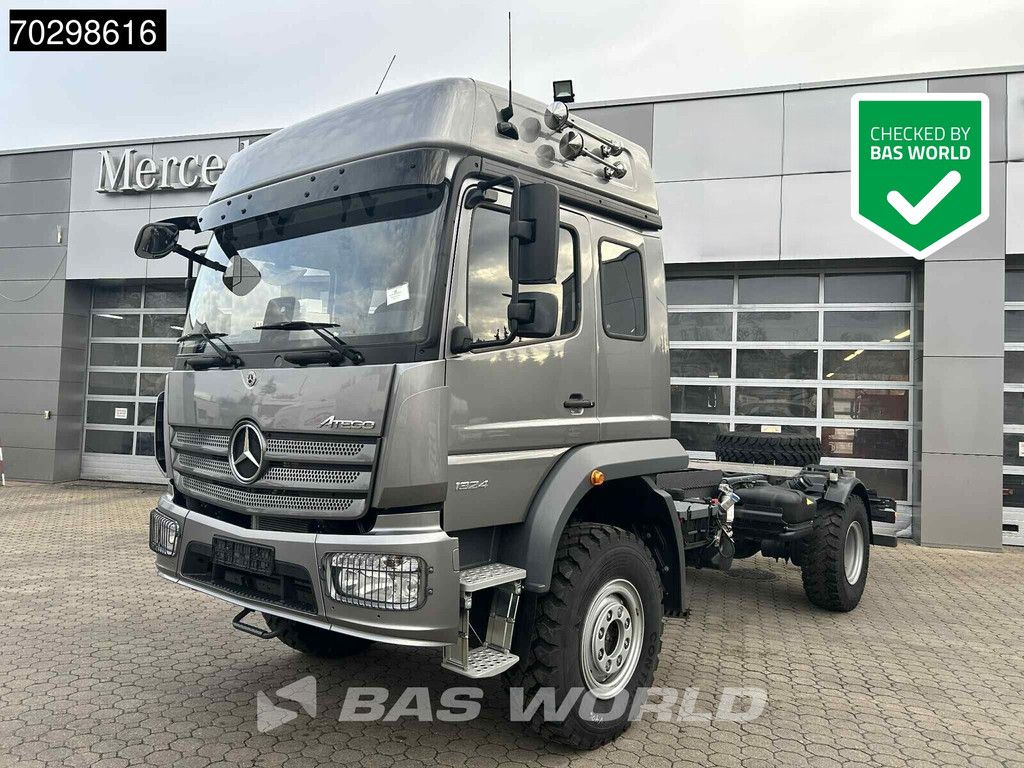 Mercedes Atego 1324 4X4 NEW 4x4 chassis Automatic Steelsuspension Euro 6