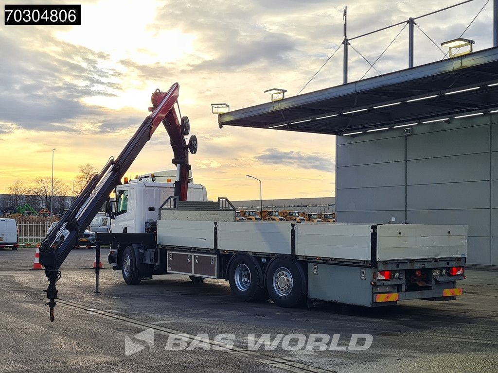 Scania P P360 6X2 HMF 1820-K4 Kran Crane Lift+Steering Axle Air suspension Euro 6