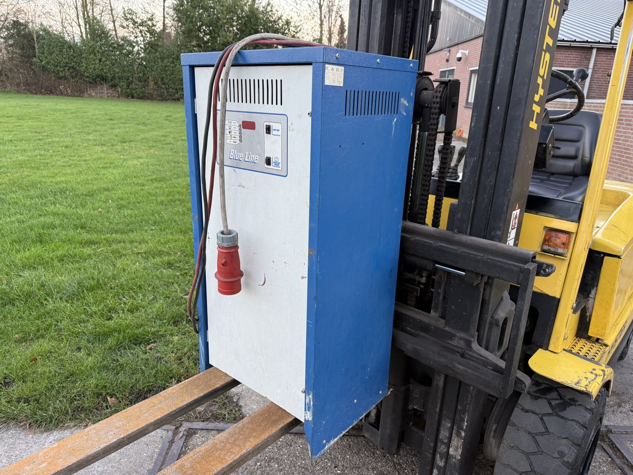 Hyster 2.5 tonner elektr triplex 5M Freelift Sideshift