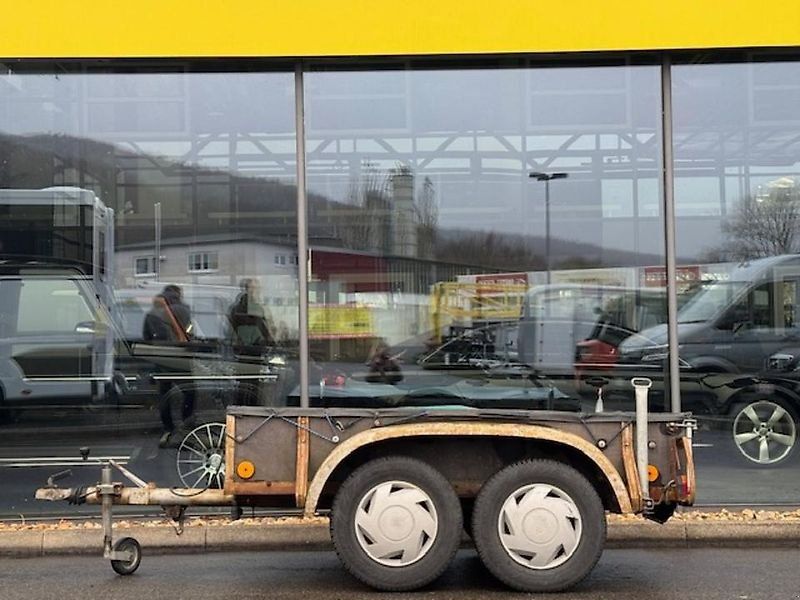 Böckmann Kastenanhänger 1,5 t Tandem Flachplane