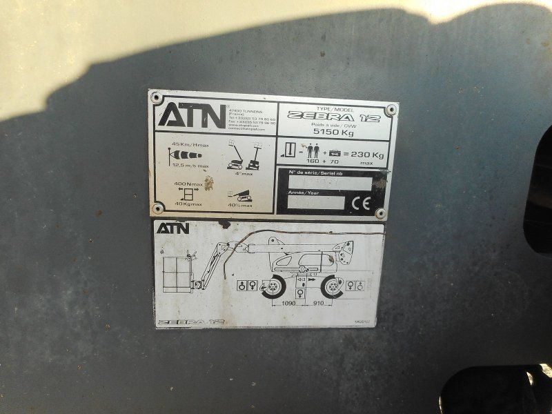 ATN Zebra 12 Diesel Allrad Gelenkteleskopbühne 1