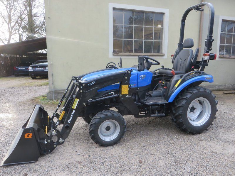 Solis 26 HST + Alö C12s Frontlader + Schaufel + Straßenzulassung