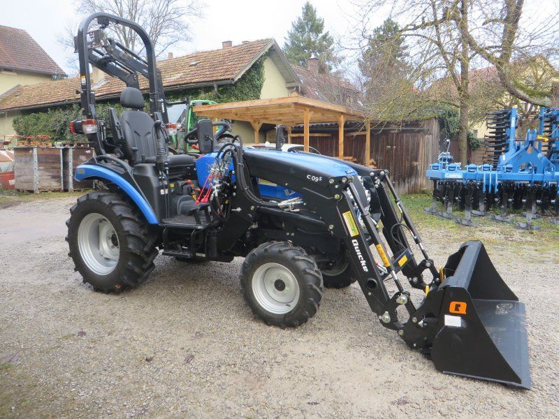 Solis 26 HST + Alö C12s Frontlader + Schaufel + Straßenzulassung