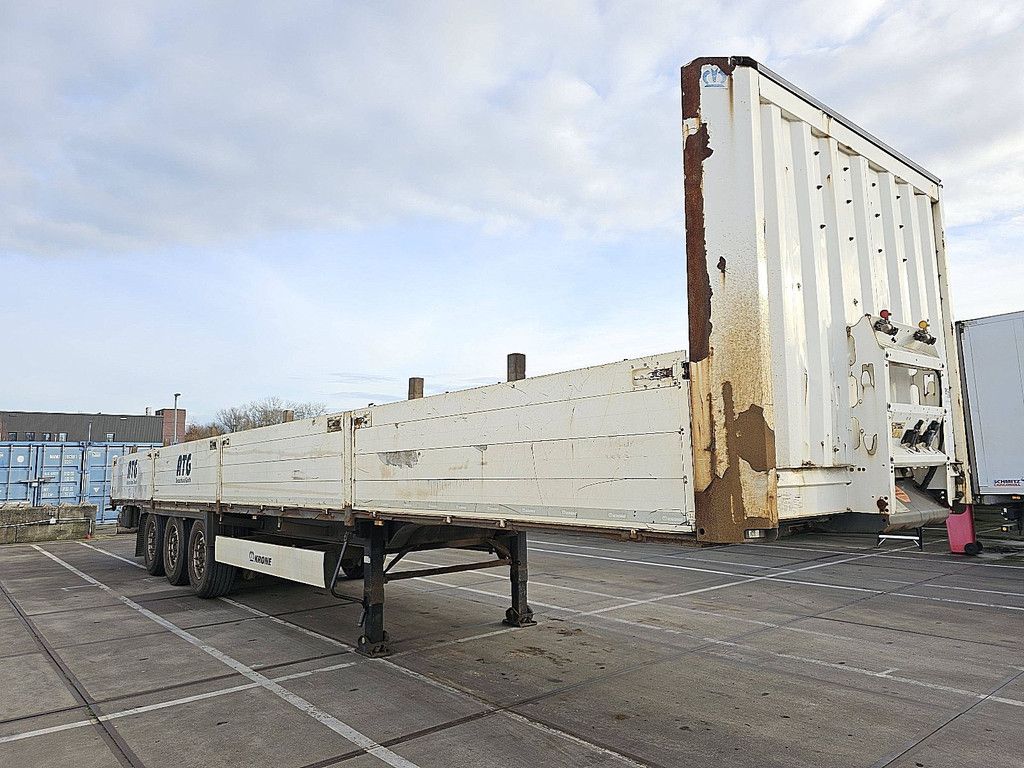 KRONE SD dropsides lift axle