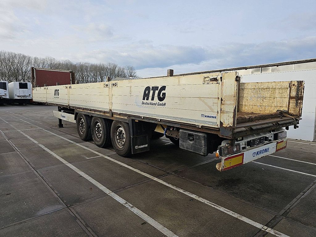 KRONE SD dropsides lift axle