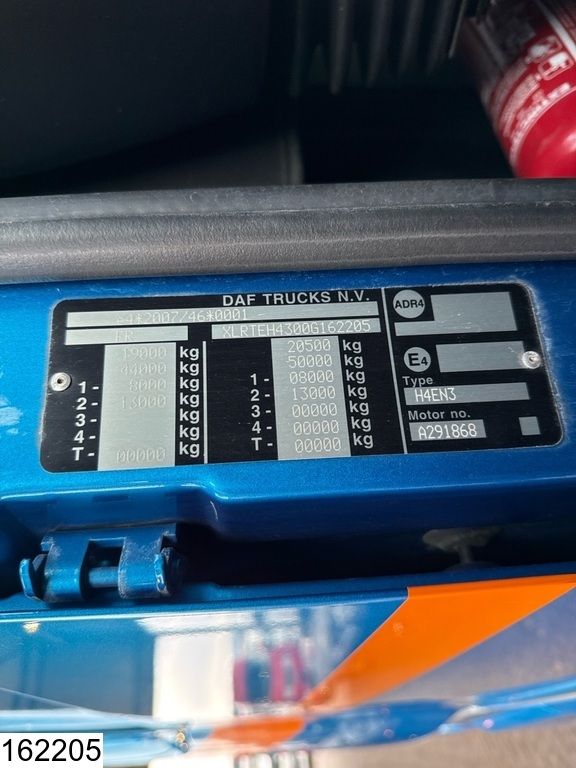 DAF XF 480 EURO 6, Standairco