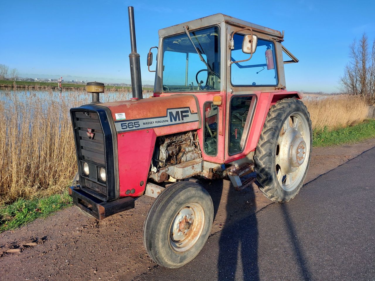 Massey Ferguson 565 met KRUIP versnelling