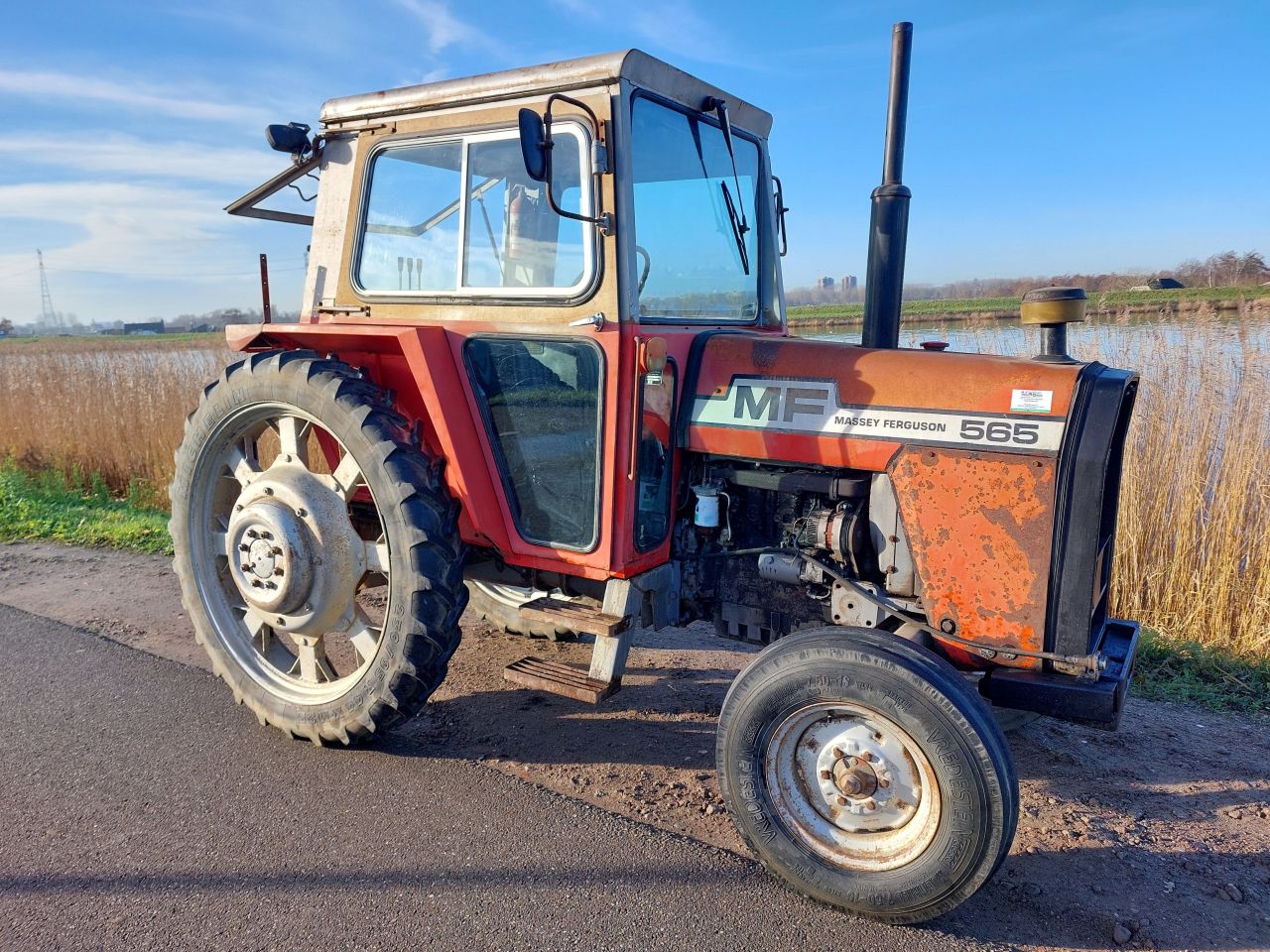 Massey Ferguson 565 met KRUIP versnelling