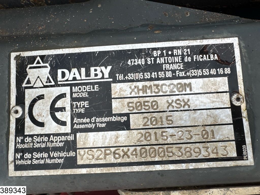 Scania P 410 6x4, EURO 6, Dalby, Retarder