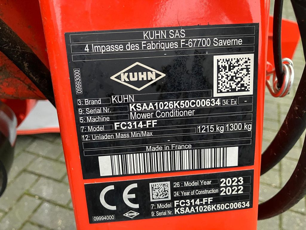 Kuhn FC 314-FF